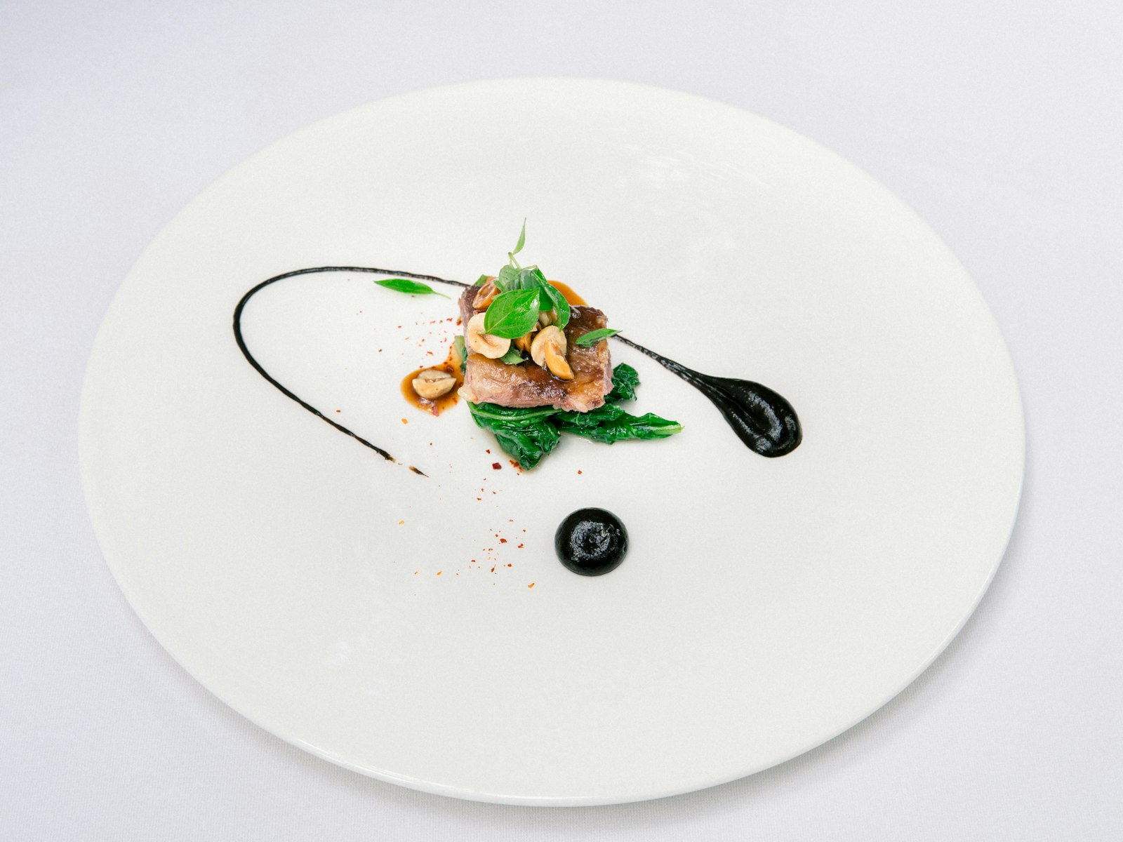 Final plating detail